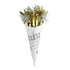 Party Horn Bouquet <br> Gold and Silver (6pc)